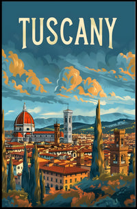 Scenic Tuscany Poster