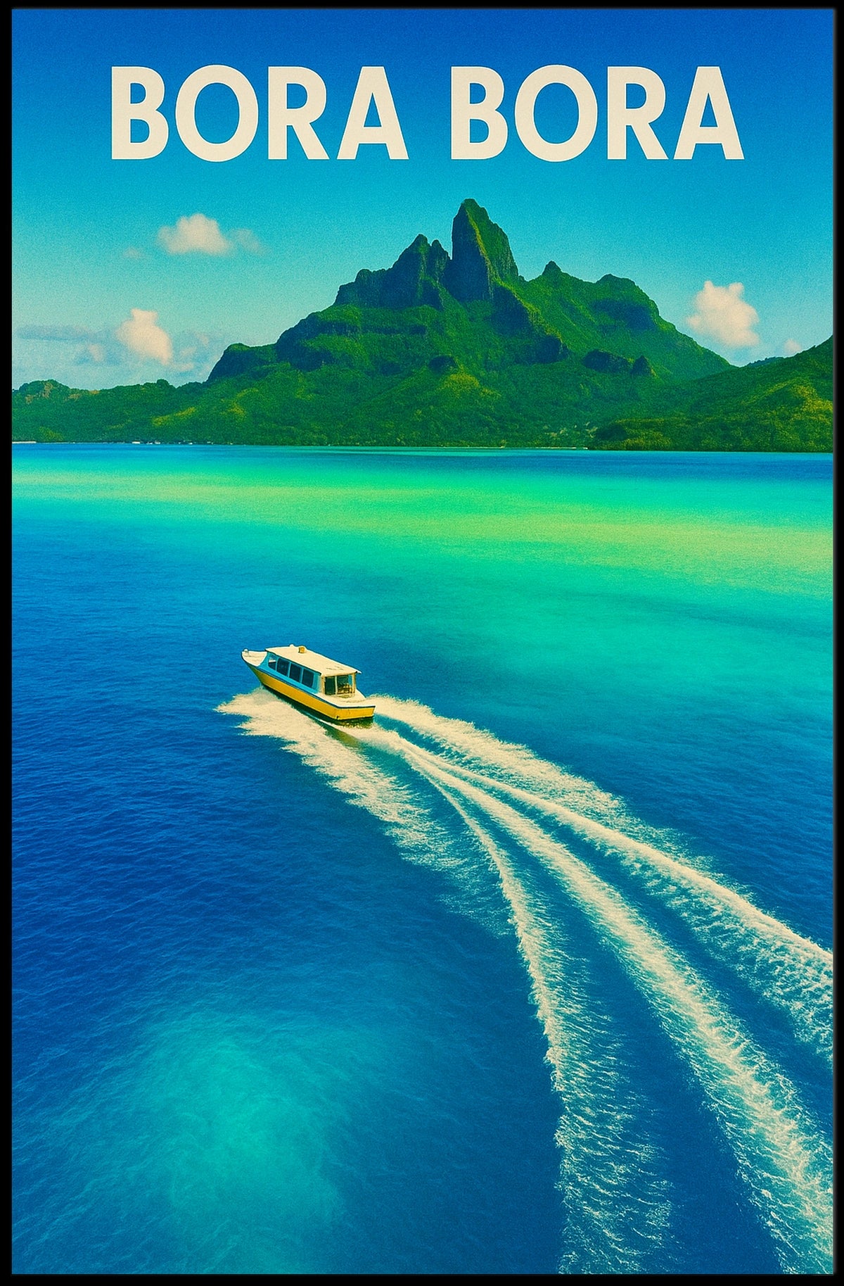 Bora Bora Paradise Poster