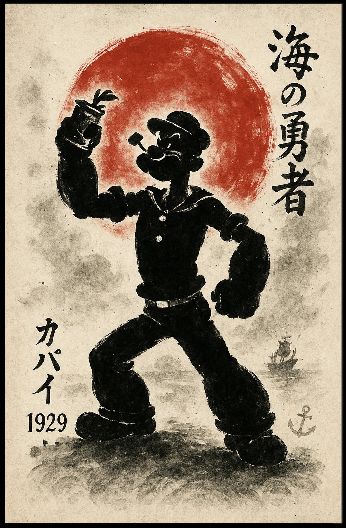 Popeye 1929 Art Poster POP-246