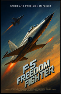 F-5 Freedom Fighter Poster