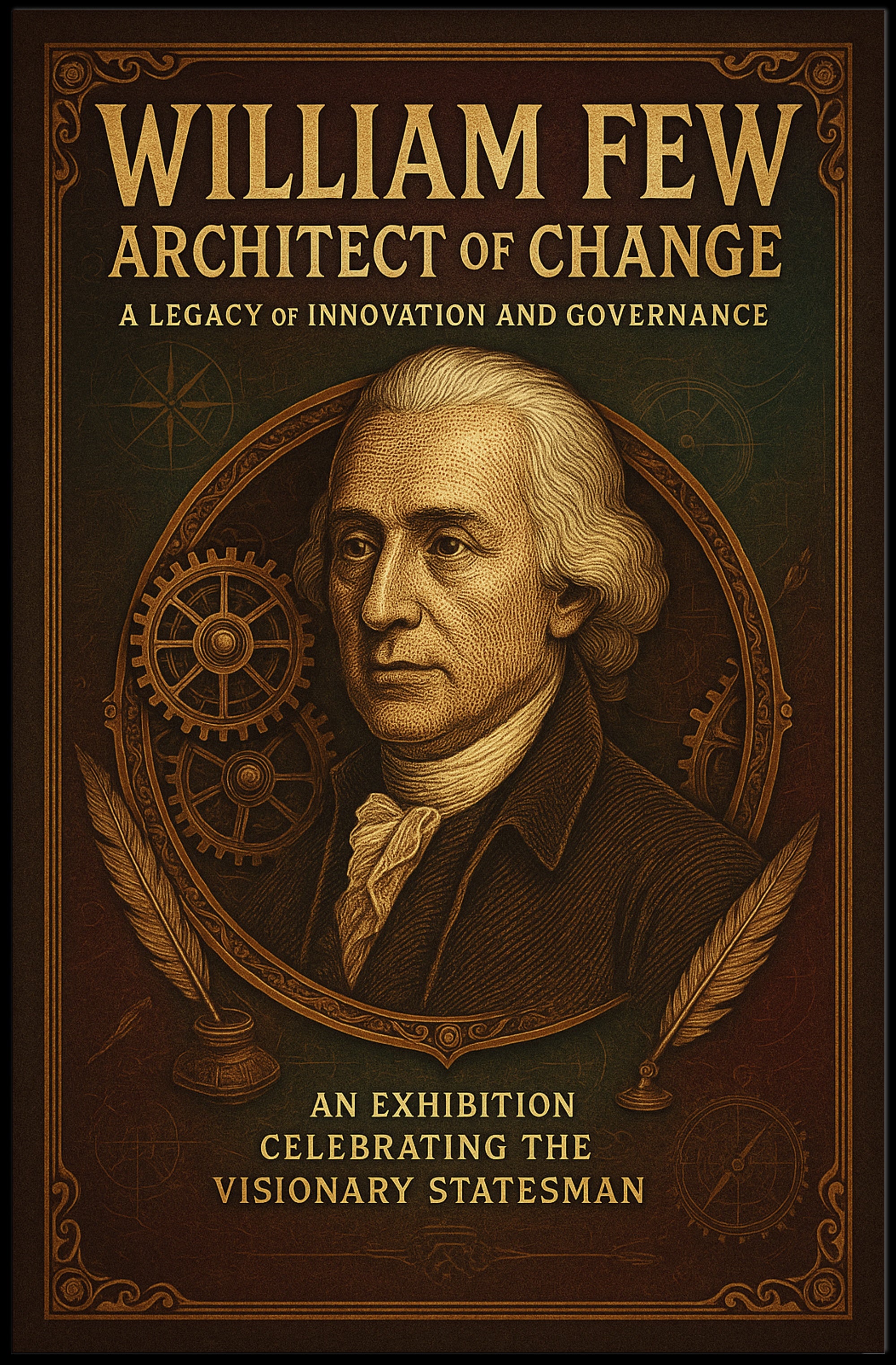 William Few Architect of Change Poster PosterGoat