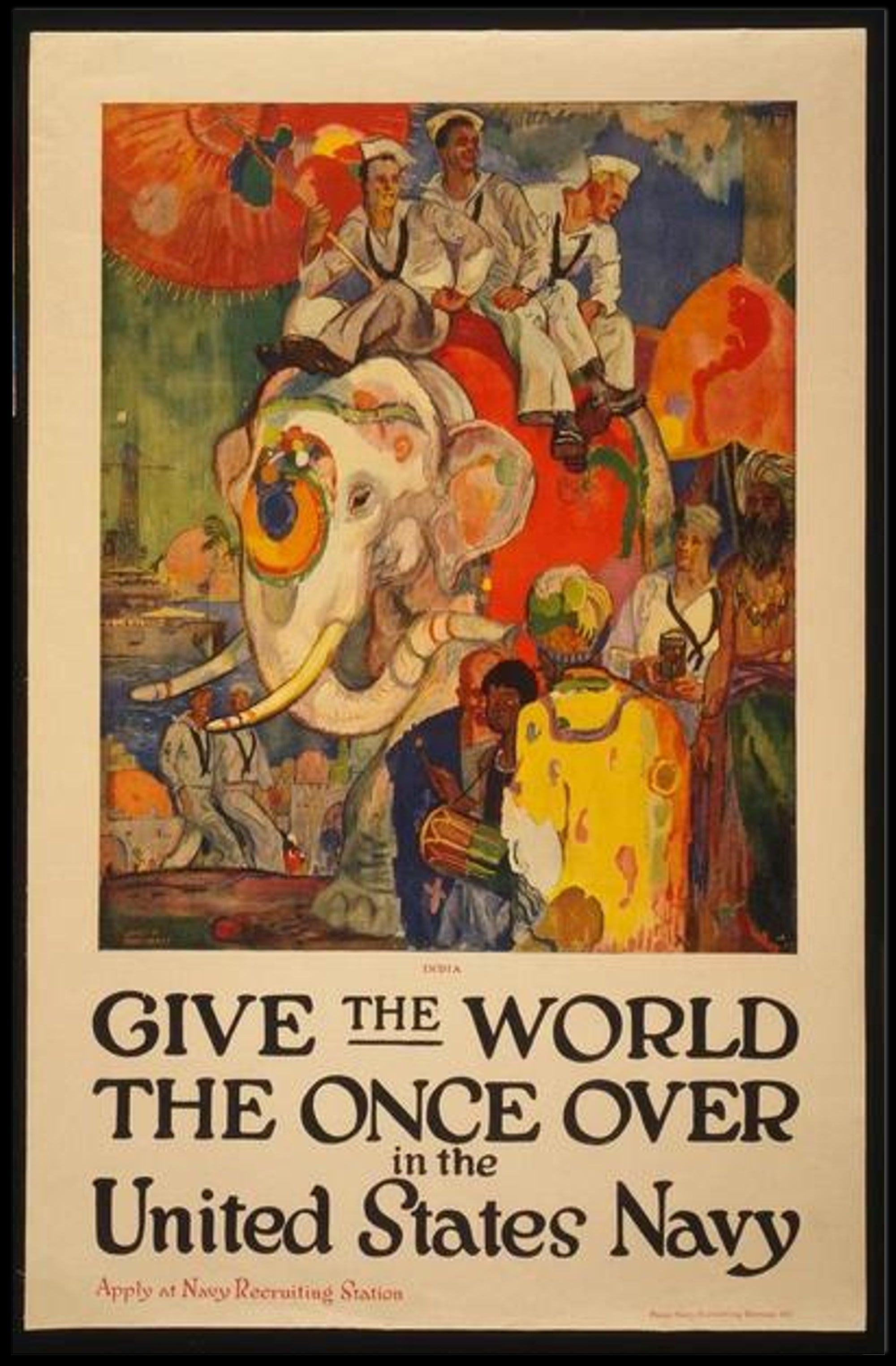 Explore the World with the U.S. Navy Poster PosterGoat