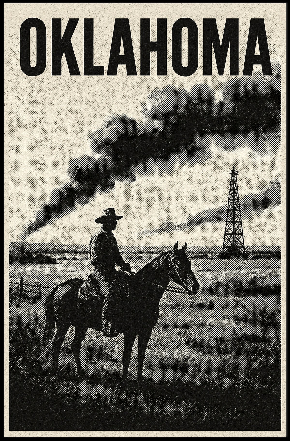 Oklahoma Landscape Poster