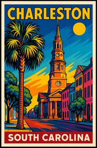 Charleston, South Carolina Poster