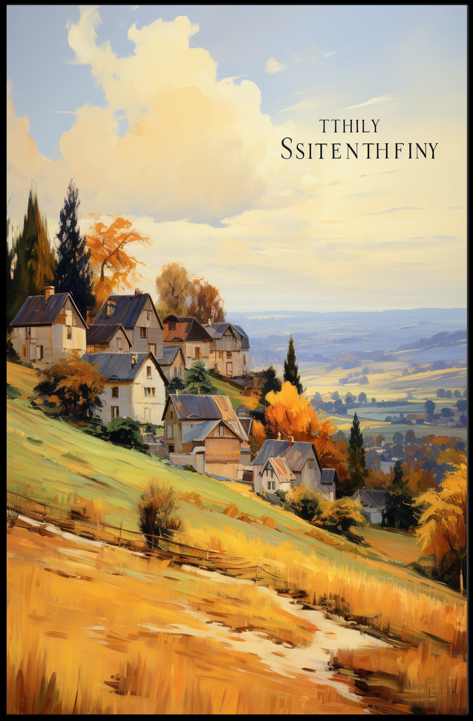 Serene Countryside Poster