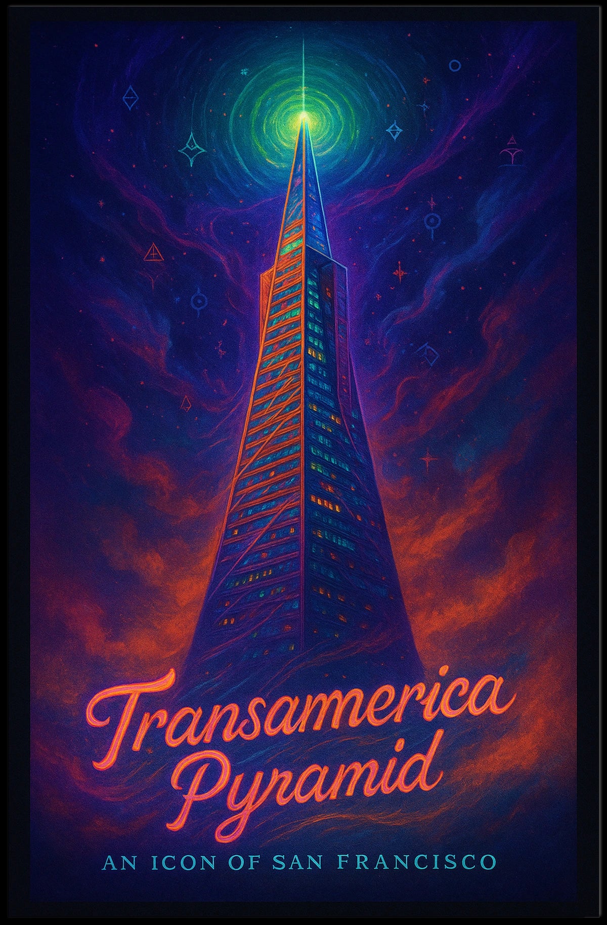 Transamerica Pyramid An Icon of San Francisco Poster