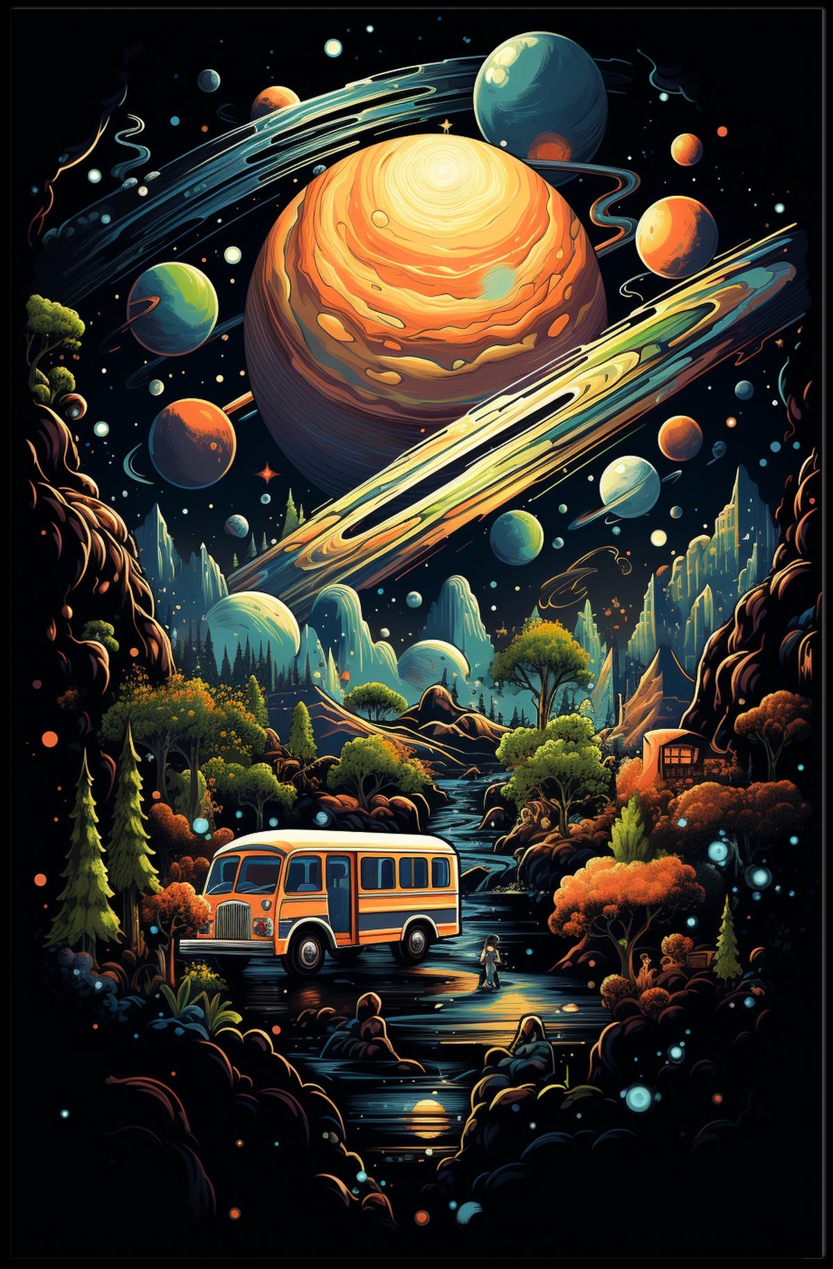 Cosmic Journey Poster