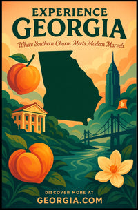Experience Georgia Southern Charm Poster
