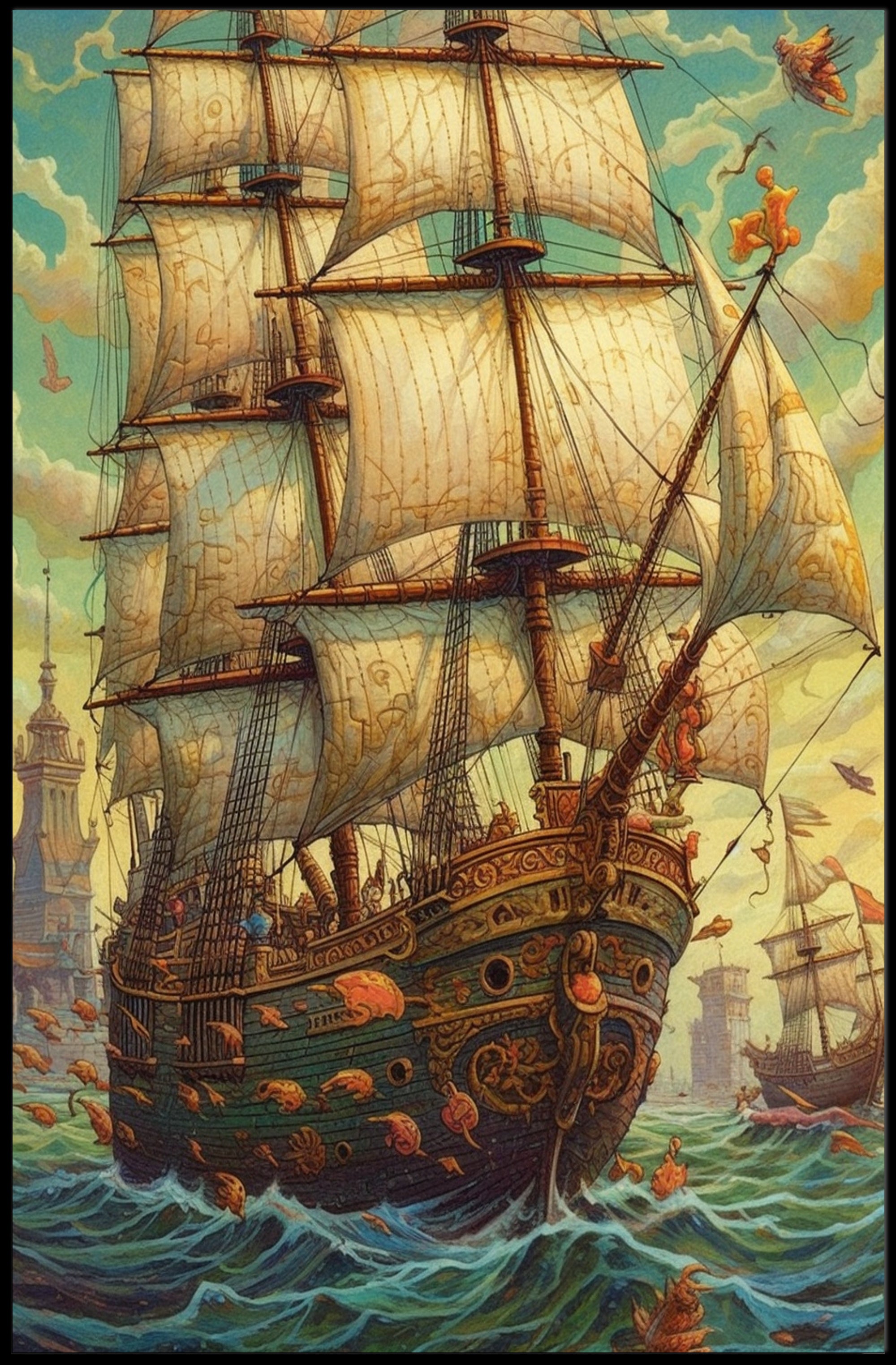 Majestic Voyage Poster