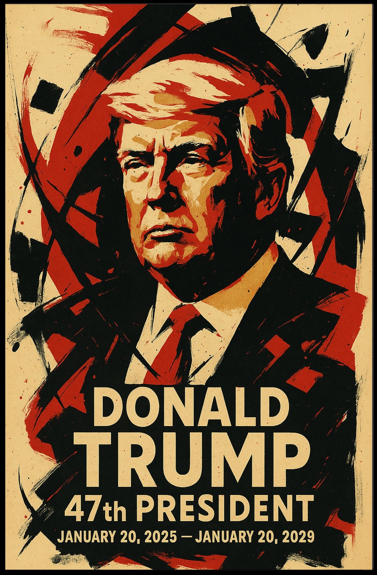 Donald Trump The Catalyst of Change Poster