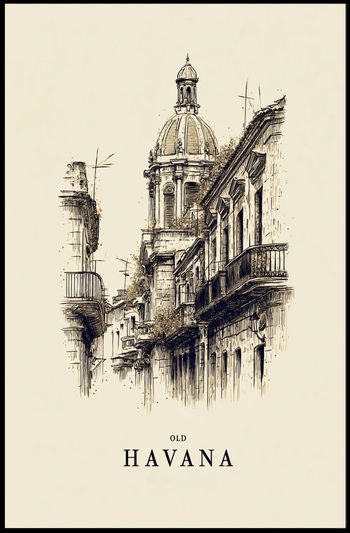 Old Havana Poster