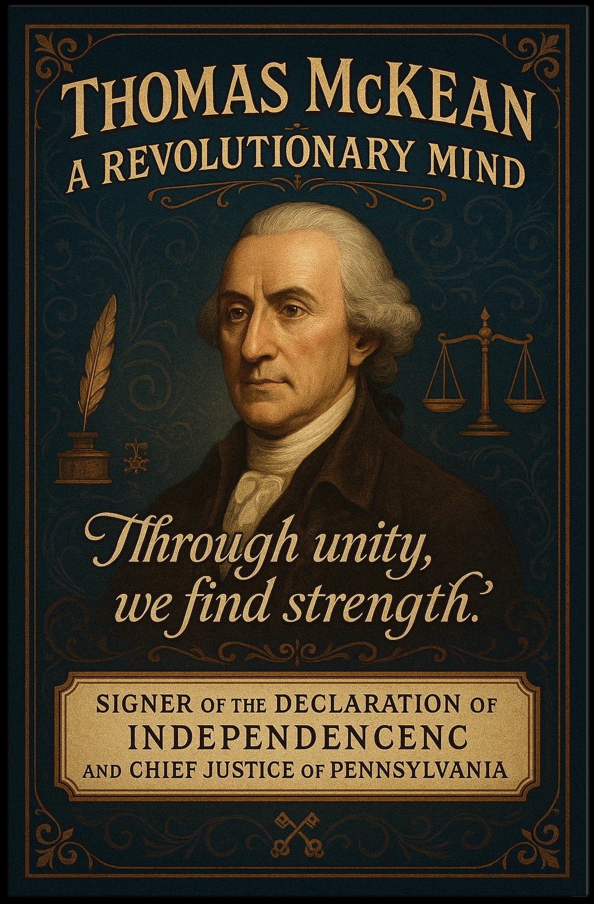 Thomas McKean A Revolutionary Mind Poster