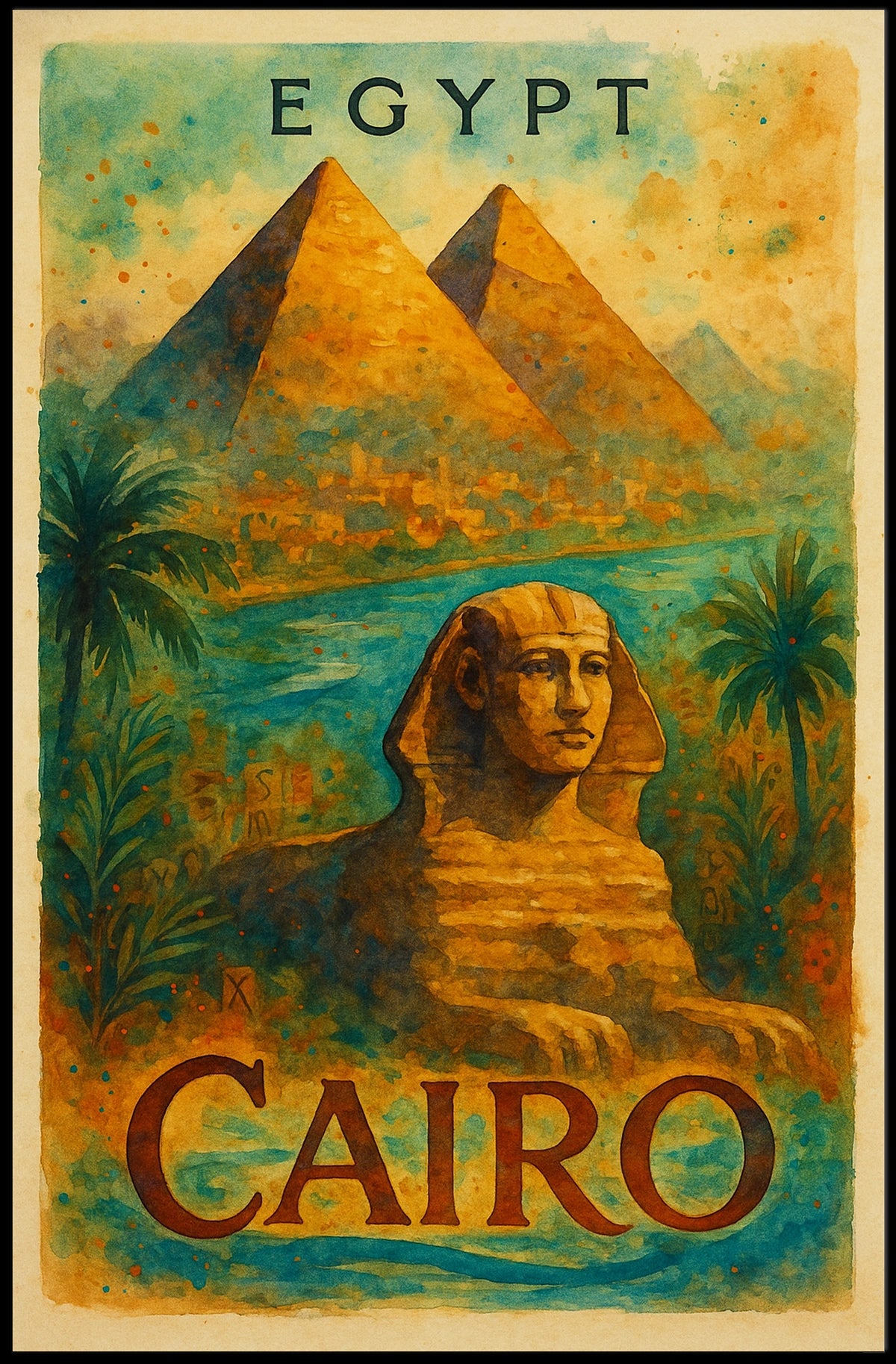 Discover the Wonders of Cairo Poster