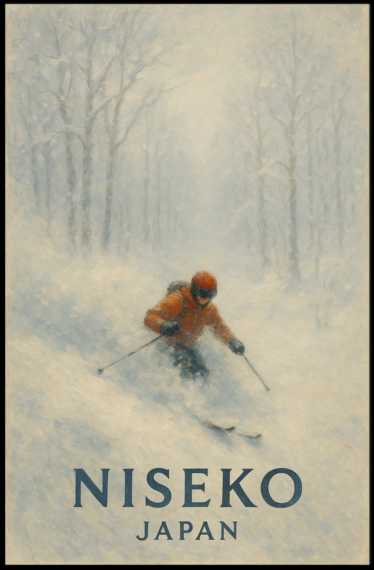 Niseko Ski Adventure Poster