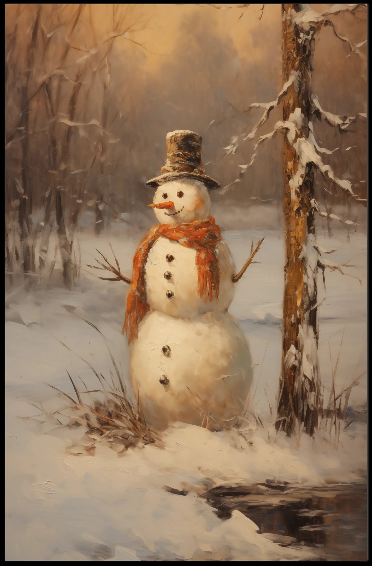 Winter Serenity Poster