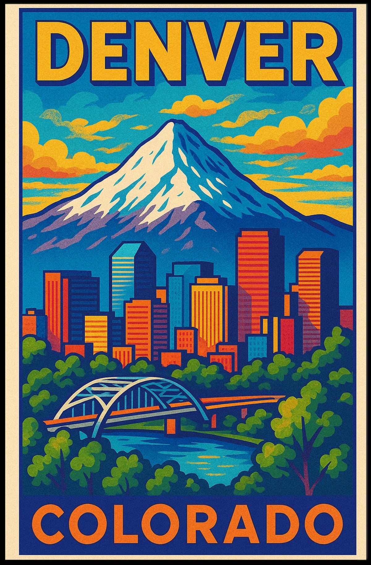 Denver Colorado Poster