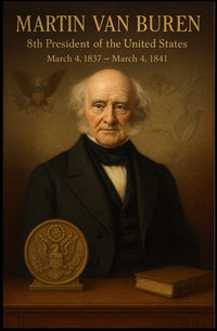 Martin Van Buren 8th President Poster