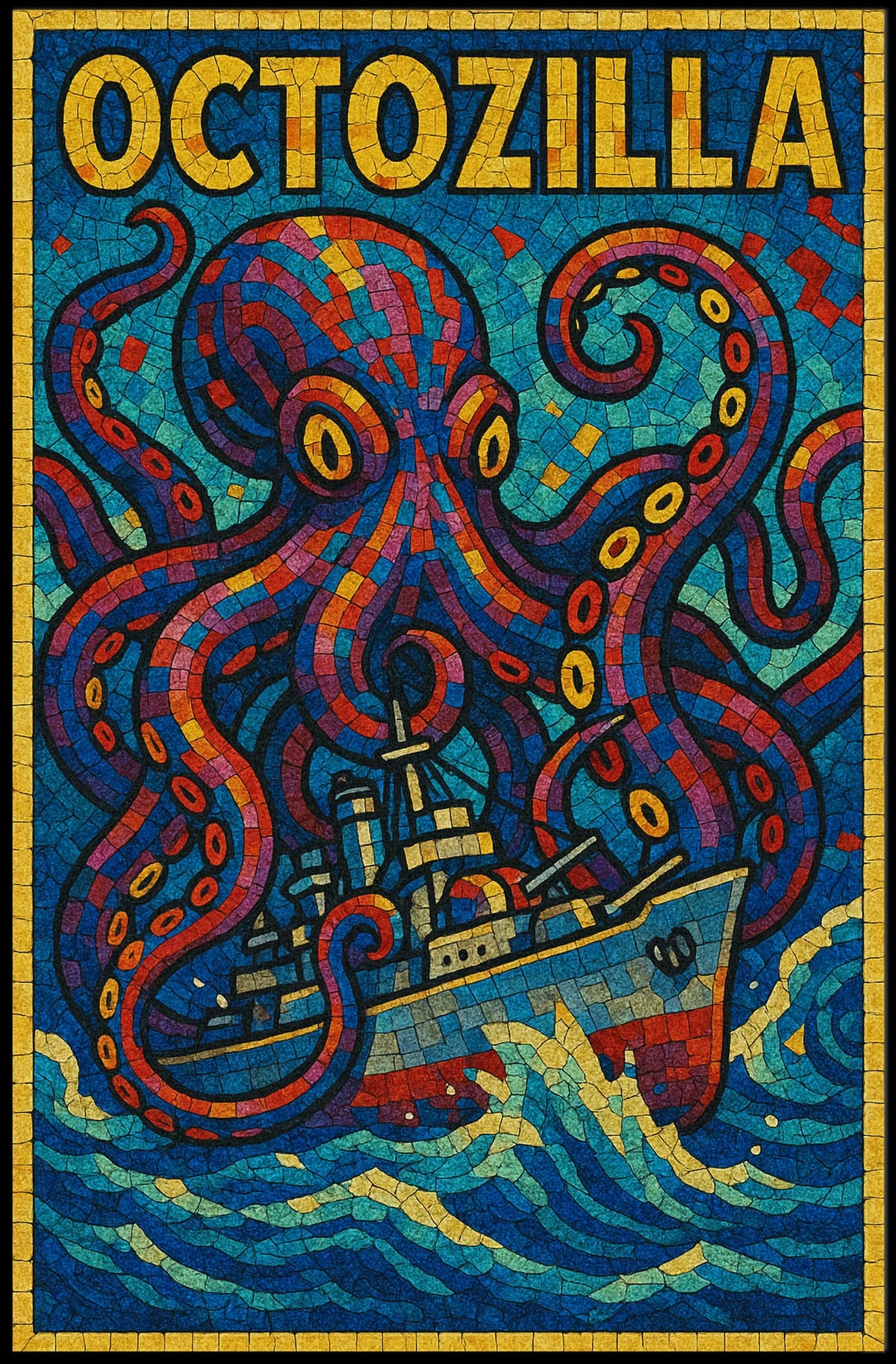 Octozilla Poster