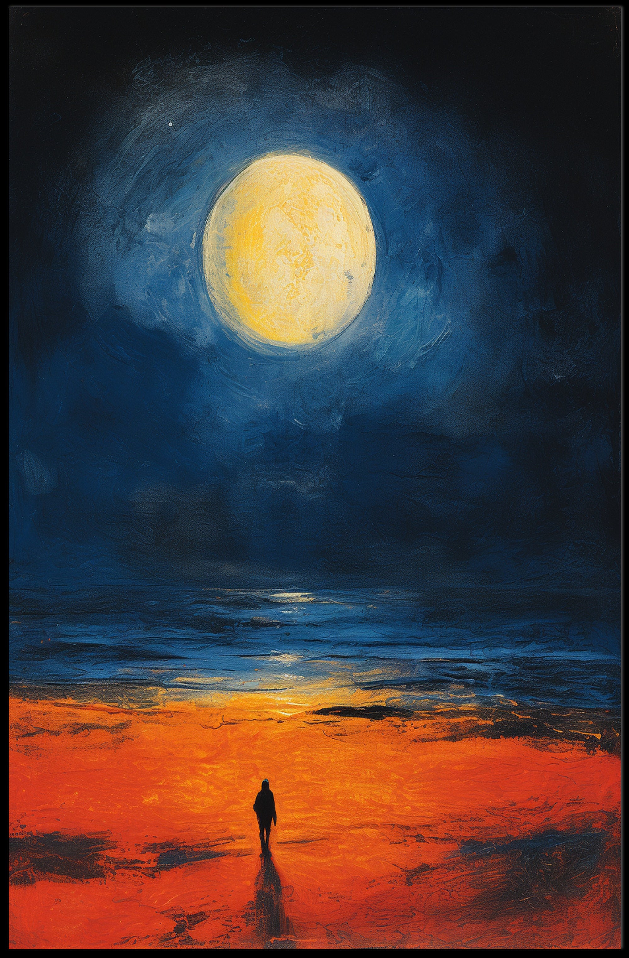 Moonlit Journey Poster