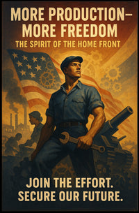 The Spirit of the Home Front Poster