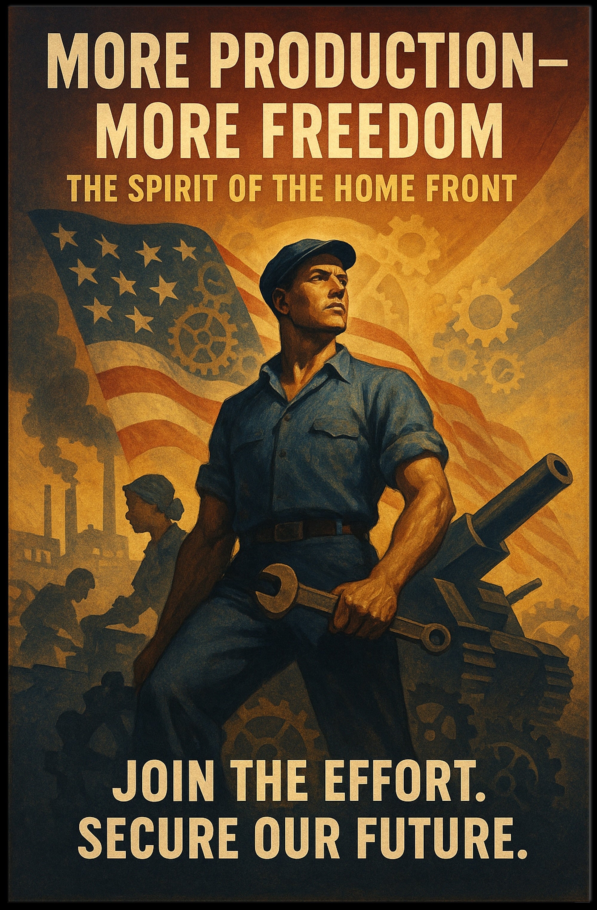 The Spirit of the Home Front Poster