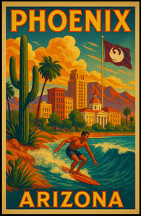 Phoenix, Arizona Adventure Poster