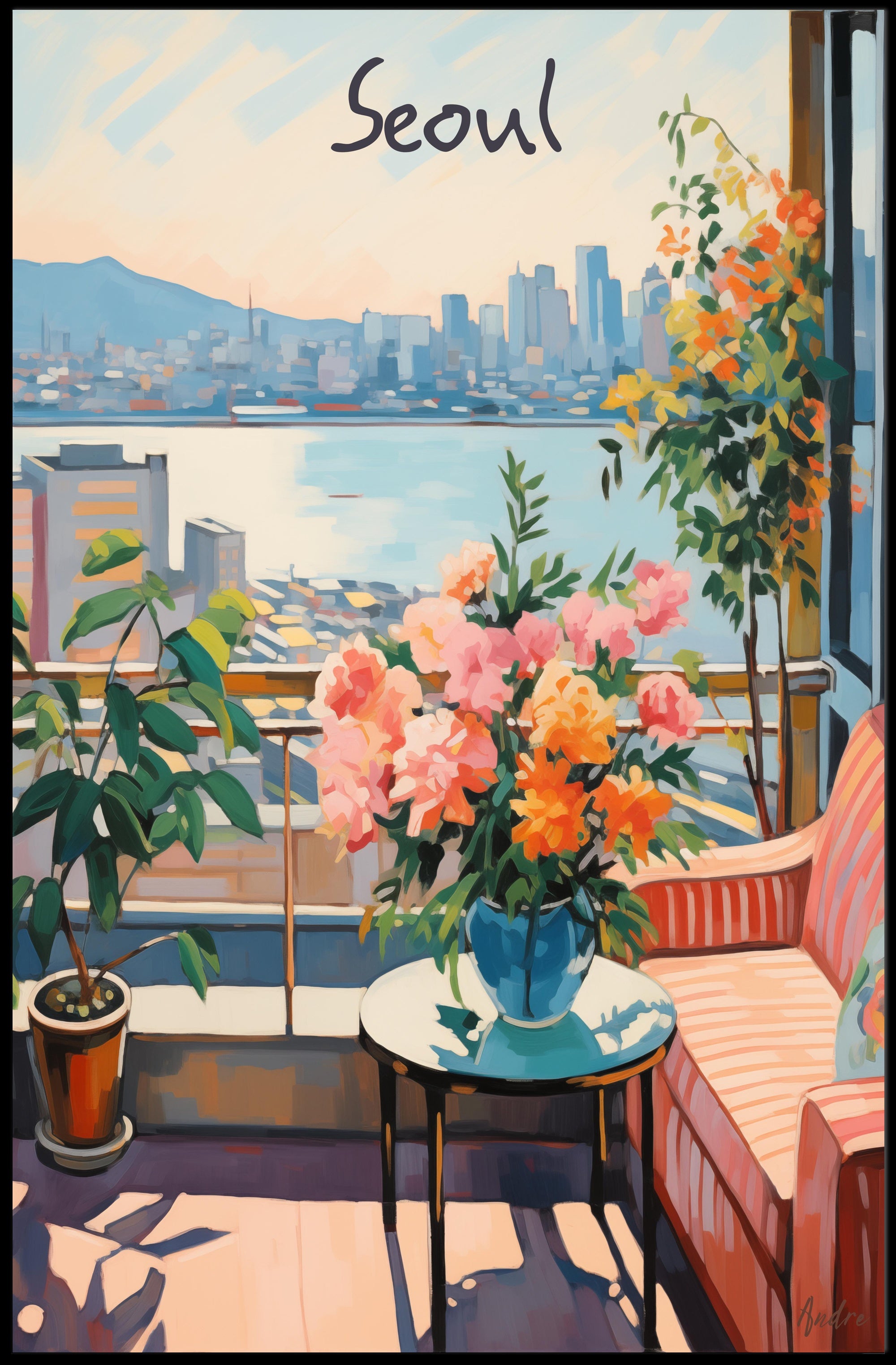 Seoul Serenity Poster