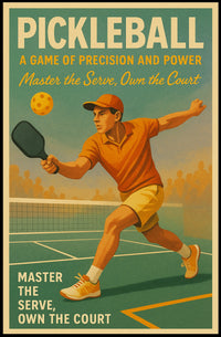 Pickleball Mastery Poster