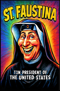 St. Faustina - Tin President of the United States Poster PosterGoat