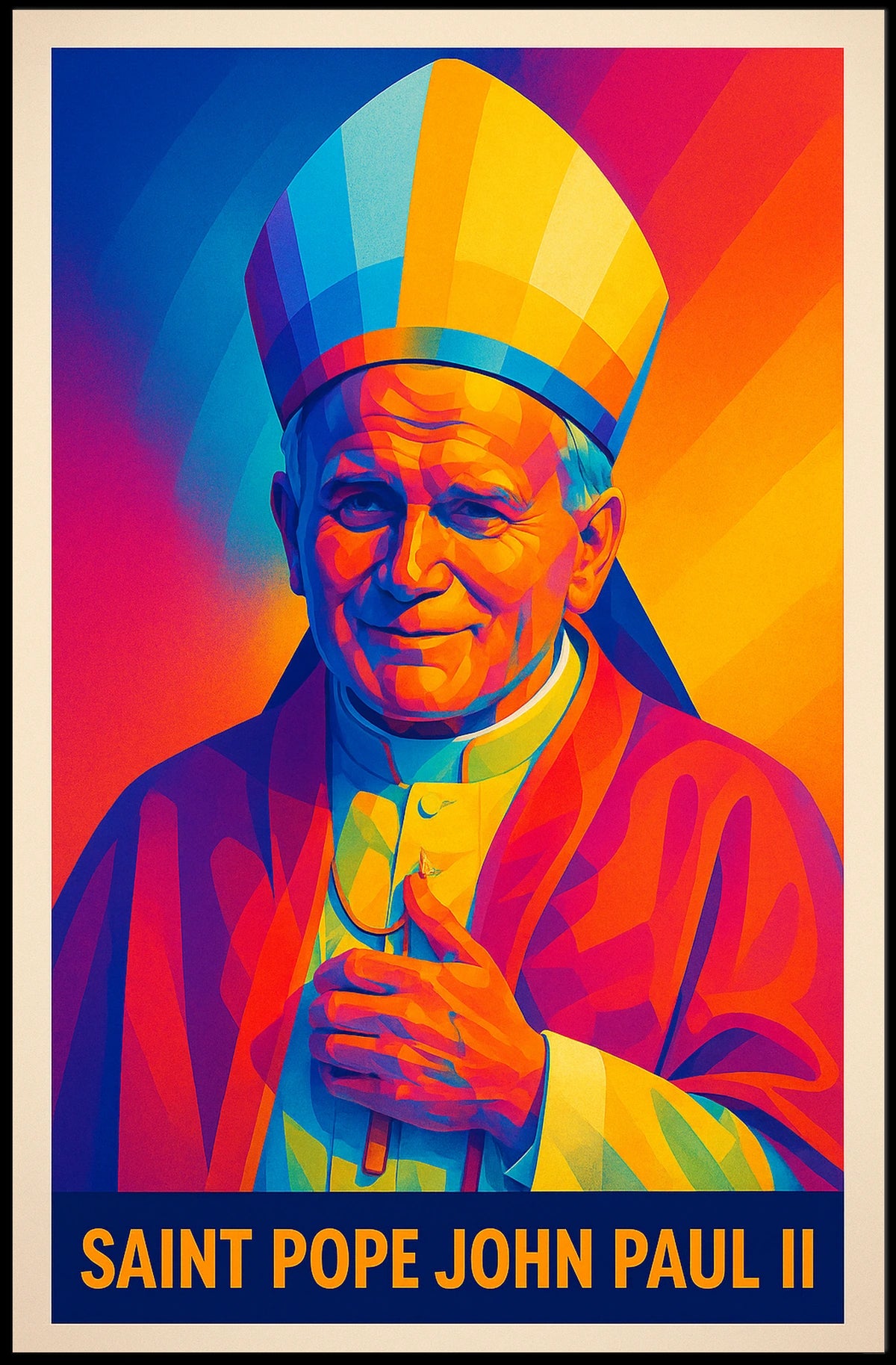 Saint Pope John Paul II Poster