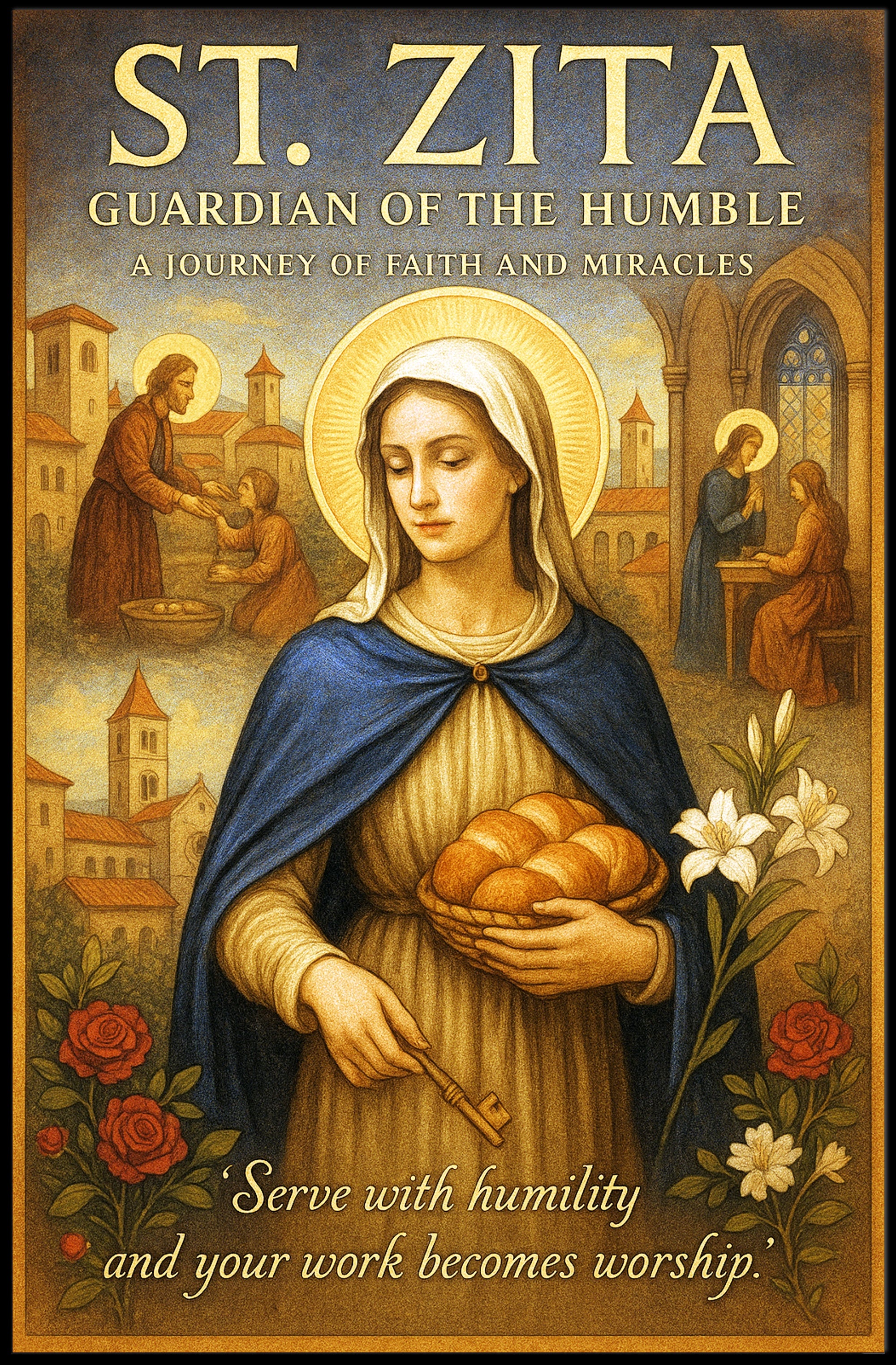 St. Zita Guardian of the Humble Poster