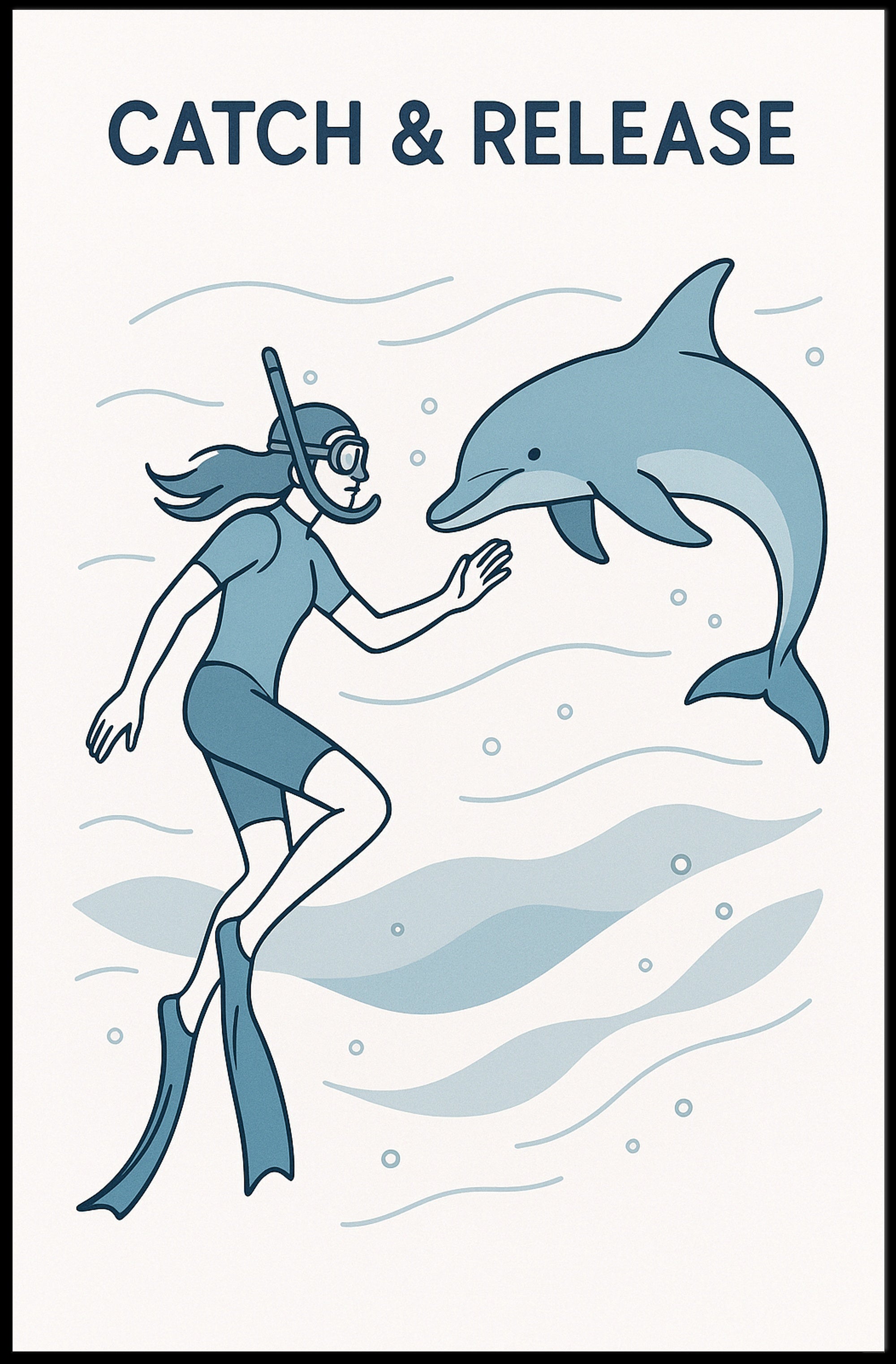 Catch & Release Poster PosterGoat