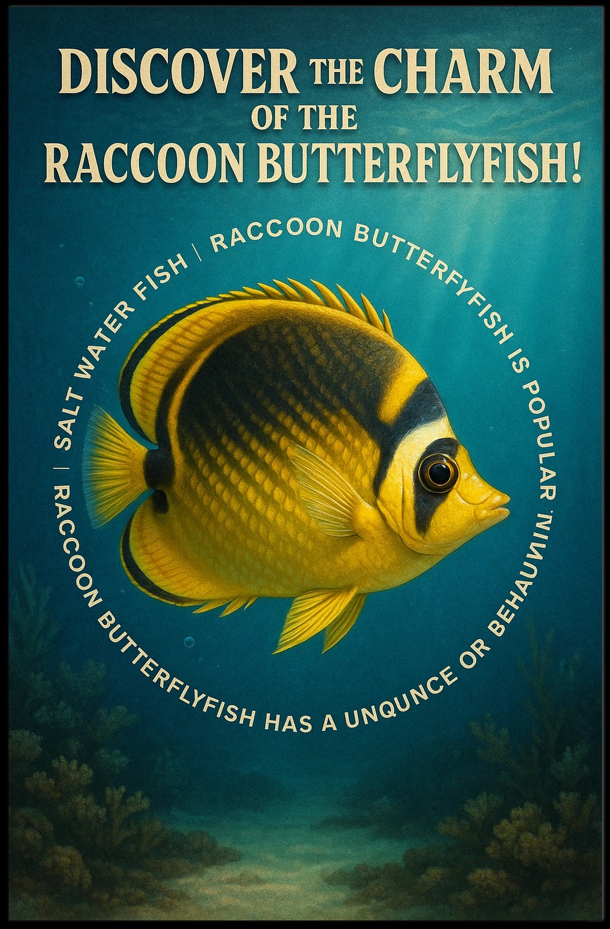 Discover The Charm Of The Raccoon Poster