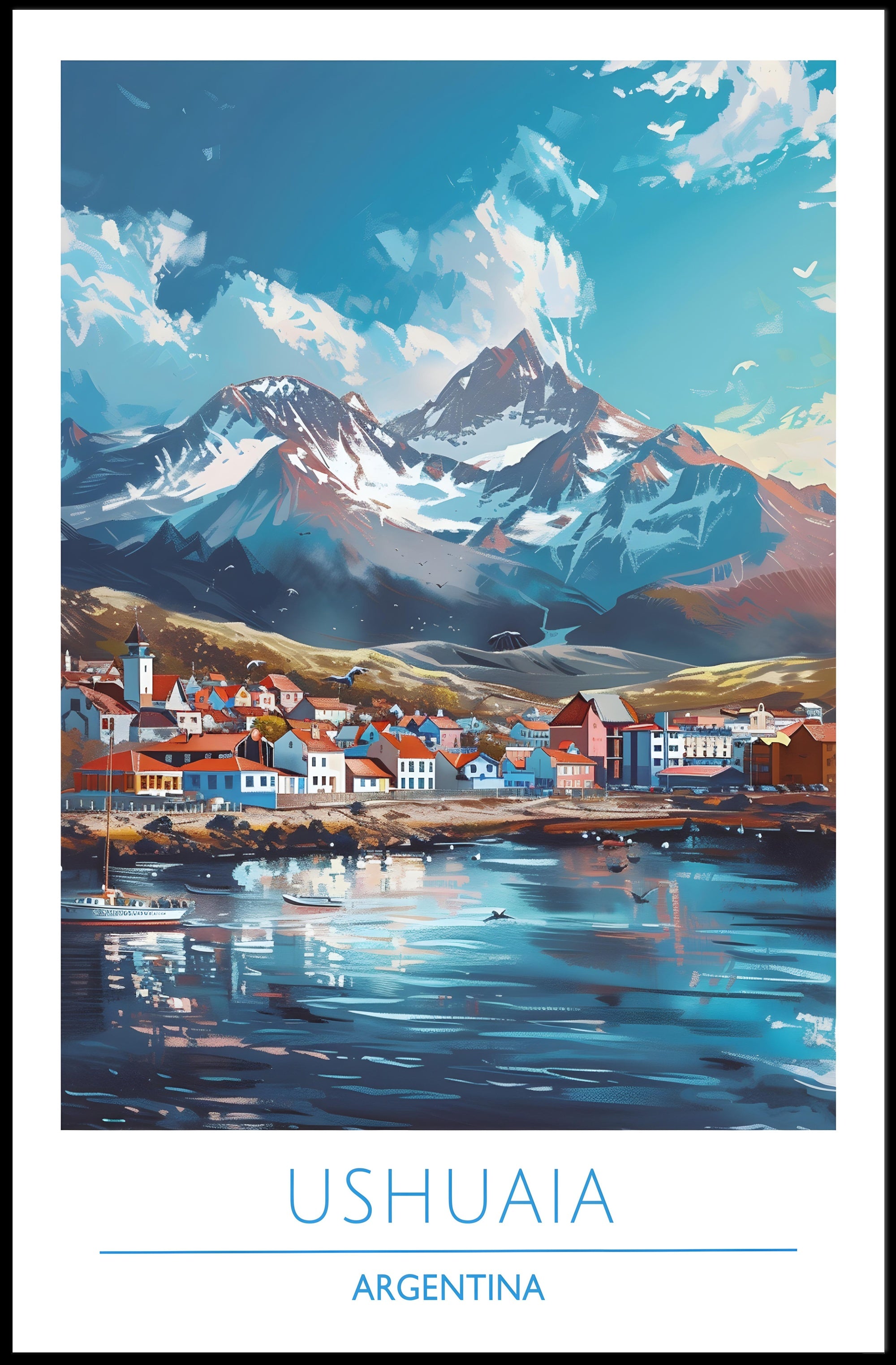 Ushuaia Scenic Poster