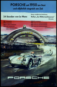 Porsche Racing Achievements Poster