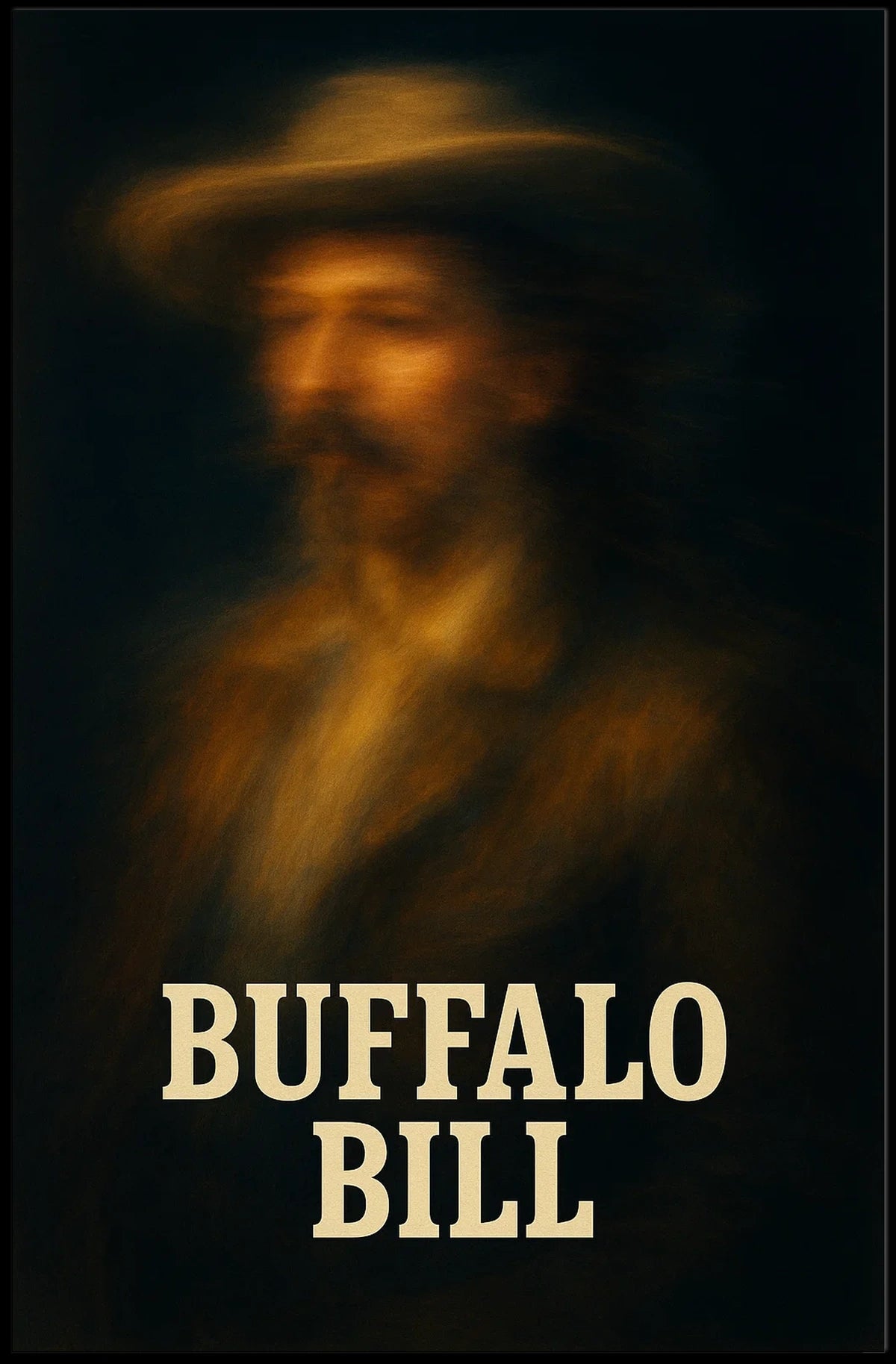 Buffalo Bill Wild West Historical Poster