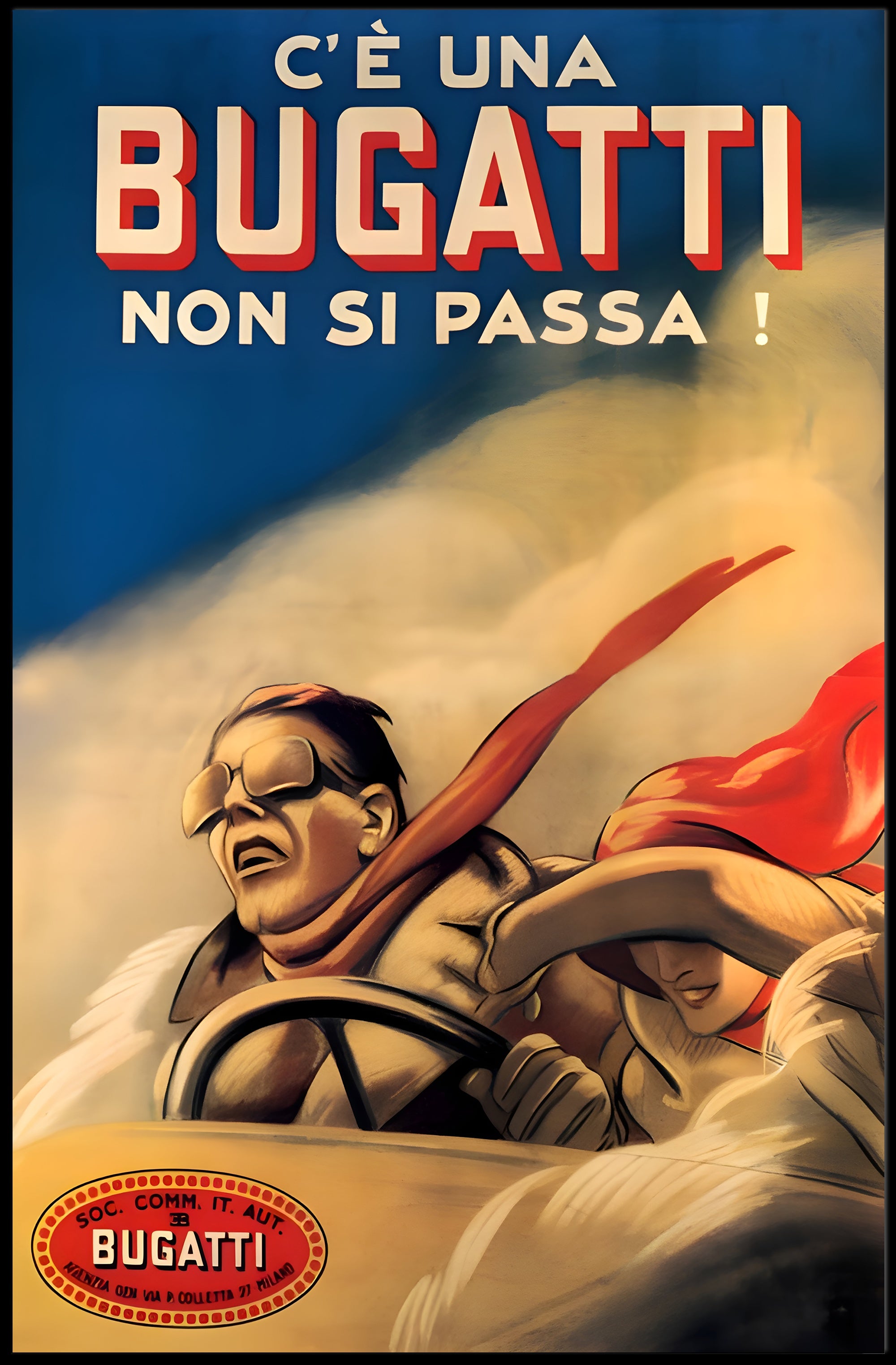 Bugatti Speed and Style Poster