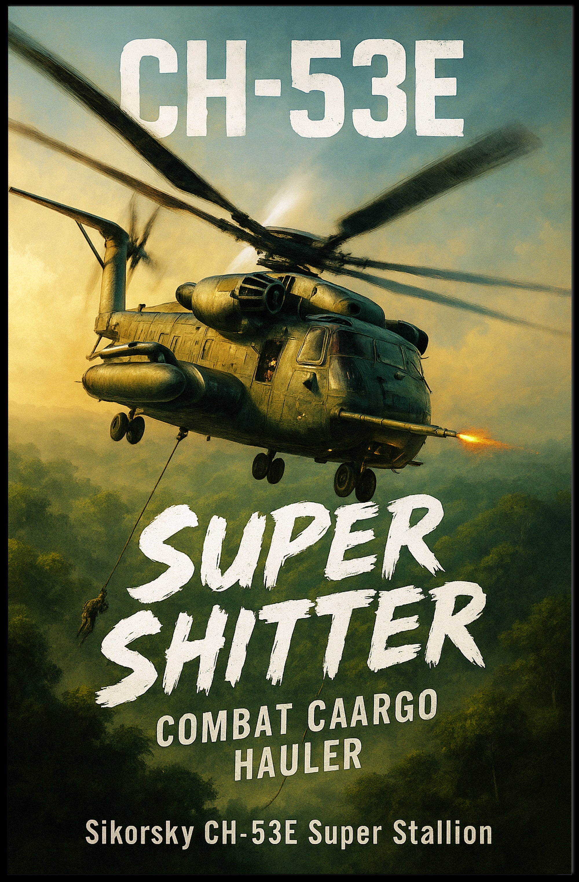 CH-53E Super Stallion Poster PosterGoat