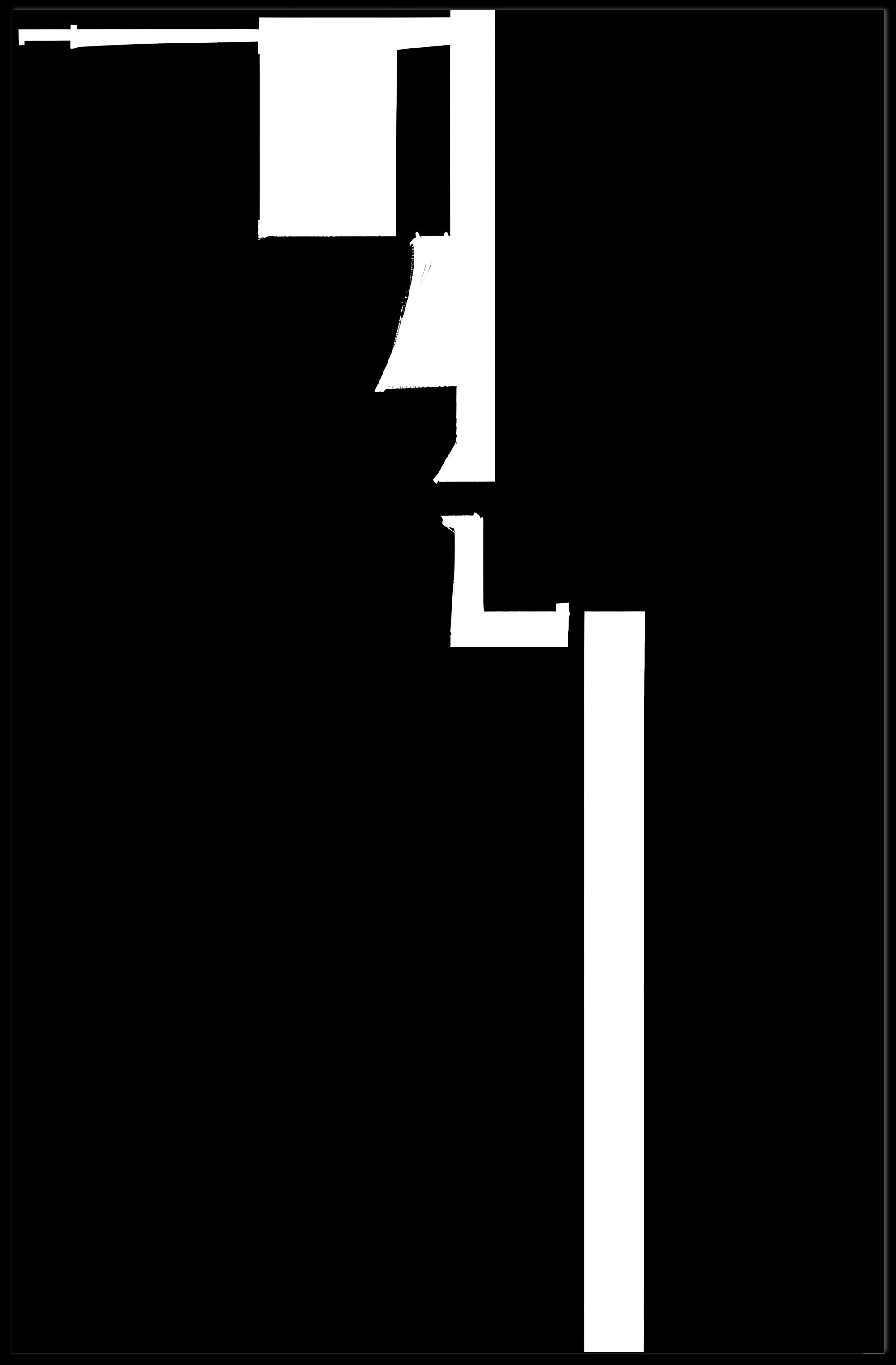 Presidential Silhouette Poster Minimalist Wall Art