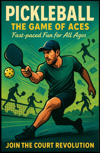 Pickleball The Game of Aces Poster