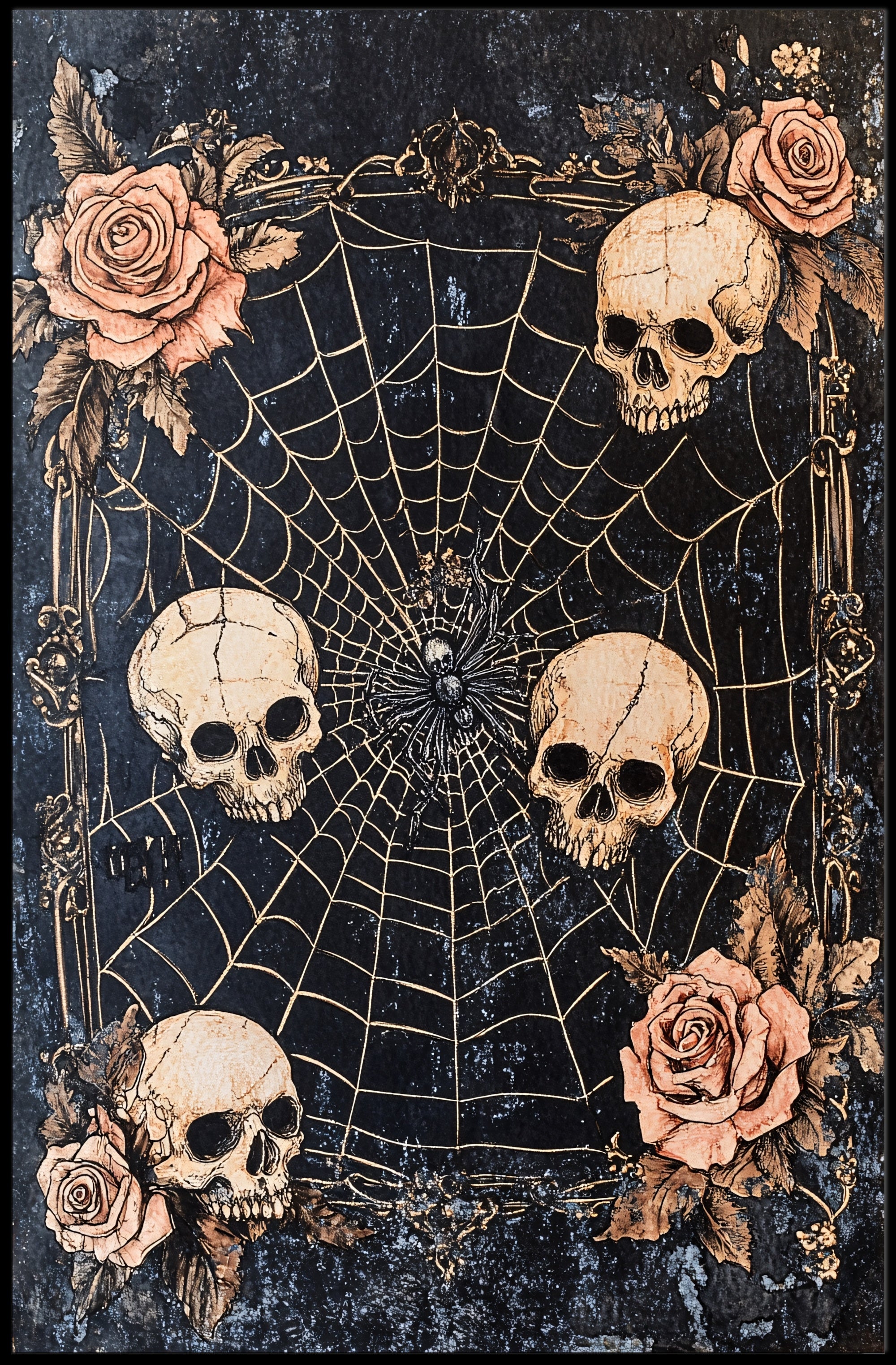 Web Of Mortality Poster
