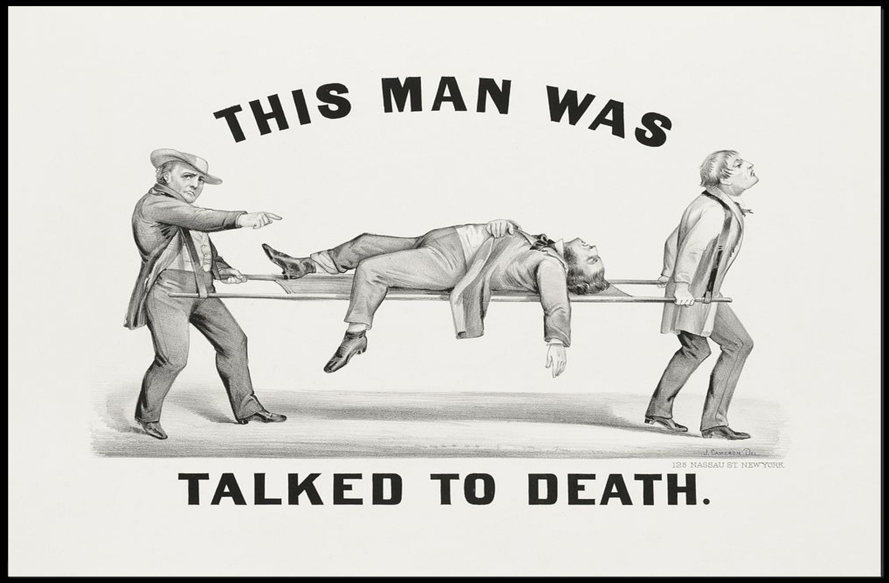 Talked to Death Poster