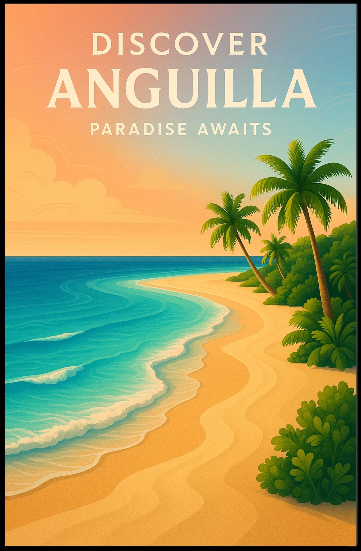 Discover Anguilla Poster