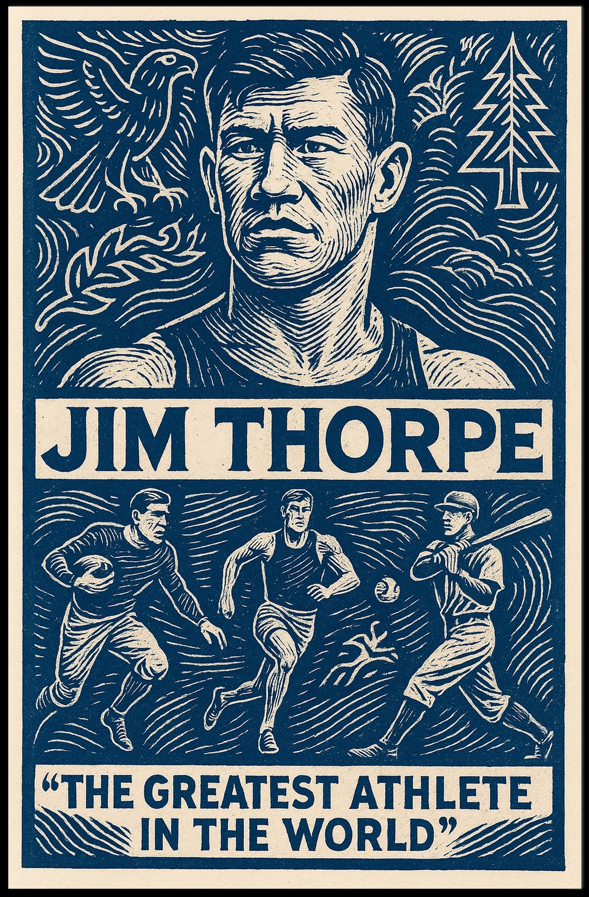 Celebrating Jim Thorpe Poster