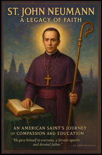 St. John Neumann A Legacy of Faith Poster