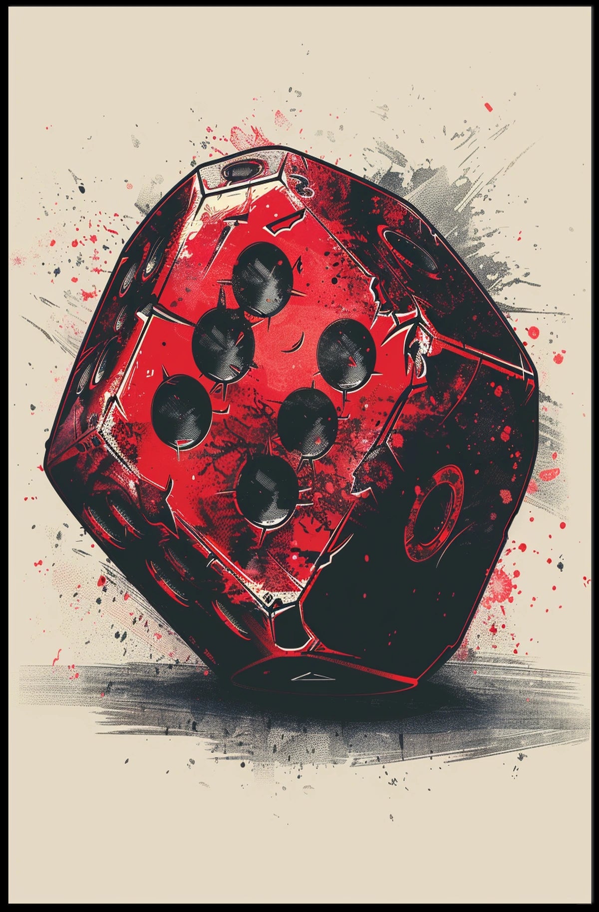 The Tumbling Dice Poster