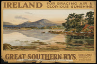 Ireland Glengarriff Killarney Vintage Poster PosterGoat