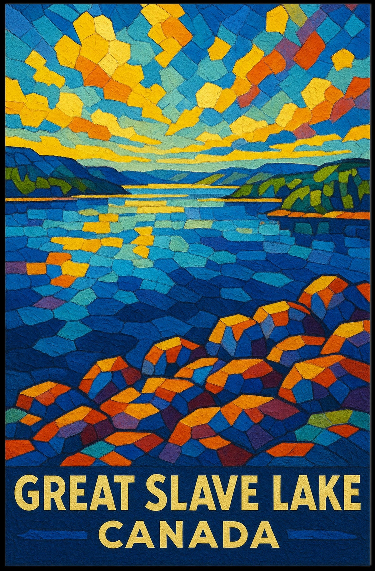 Great Slave Lake Canada Poster