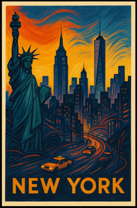 New York City Vibes Poster