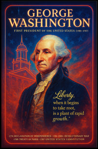 George Washington 1st President Poster PosterGoat